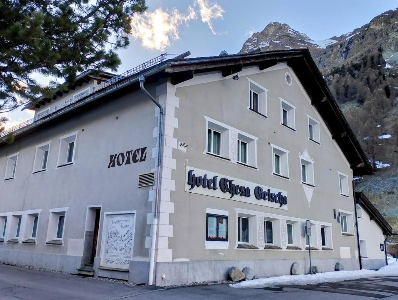 Hotel Chesa Grischa Sils Baselgia المظهر الخارجي الصورة